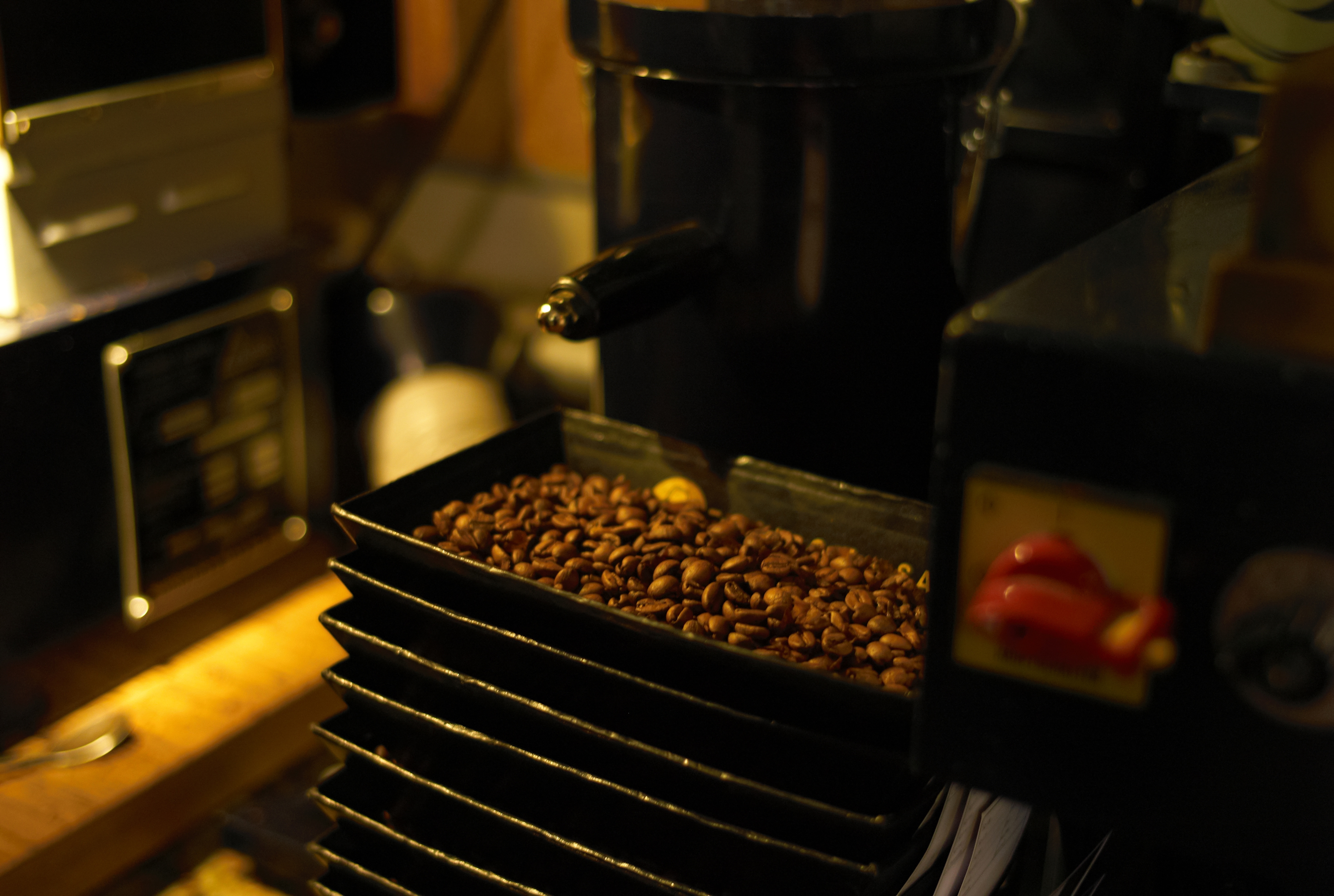 芦屋エビアンコーヒーショップが焙煎したコーヒー豆